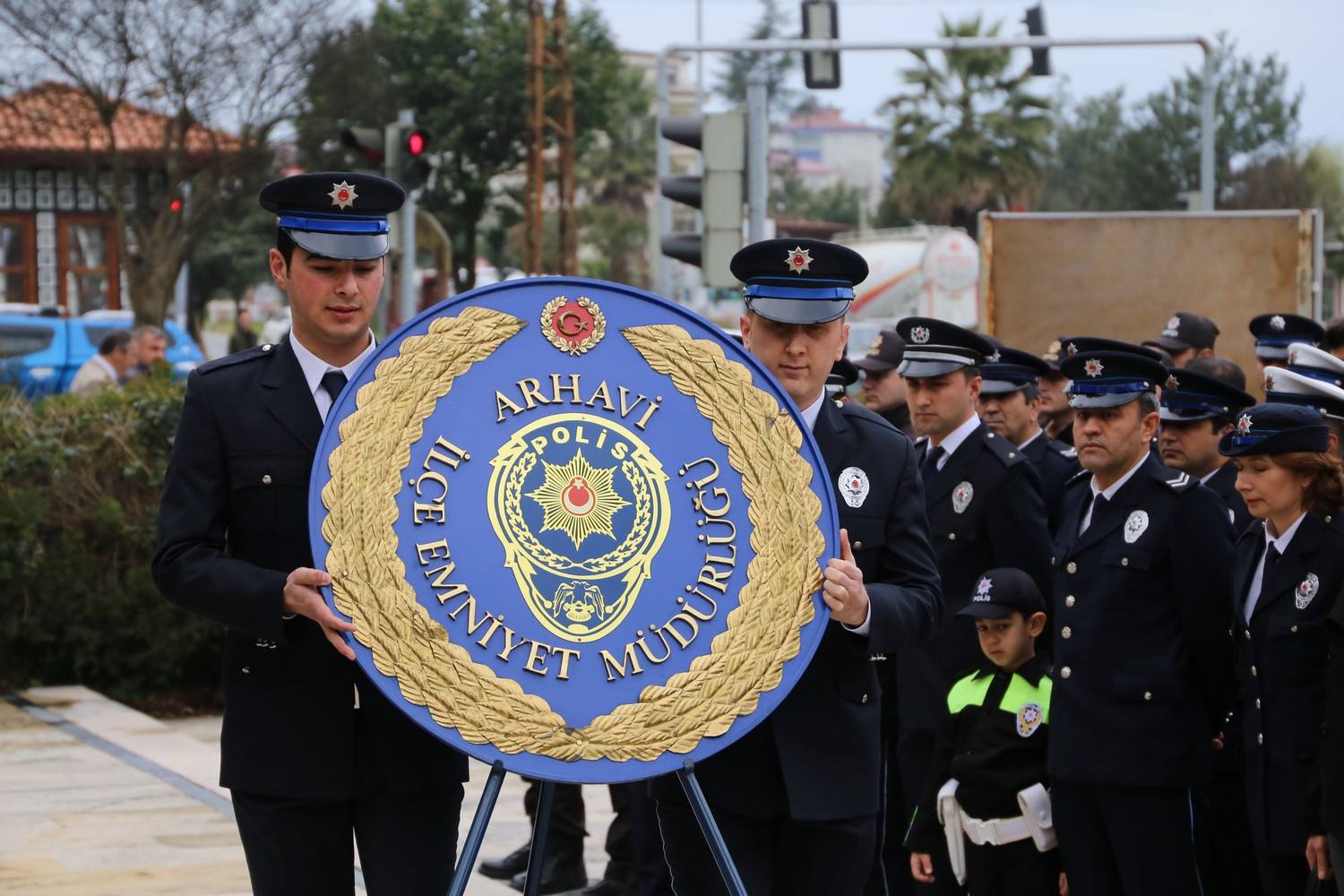 ARHAVİ’DE TÜRK POLİS TEŞKİLATININ 174. KURULUŞ YILDÖNÜMÜ KUTLANDI