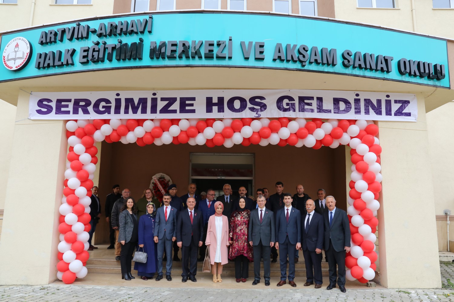HALK EĞİTİM MERKEZİ YILSONU EL SANATLARI SERGİSİ YAPILDI