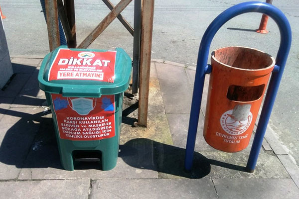 ARHAVİ’DE BELİRLİ NOKTALARA TIBBI ATIK KUTULARI KONULDU..