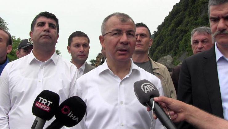 Artvin Valisi Doruk: “Yolu trafiğe açmak için çalışmalarımızı başlattık”